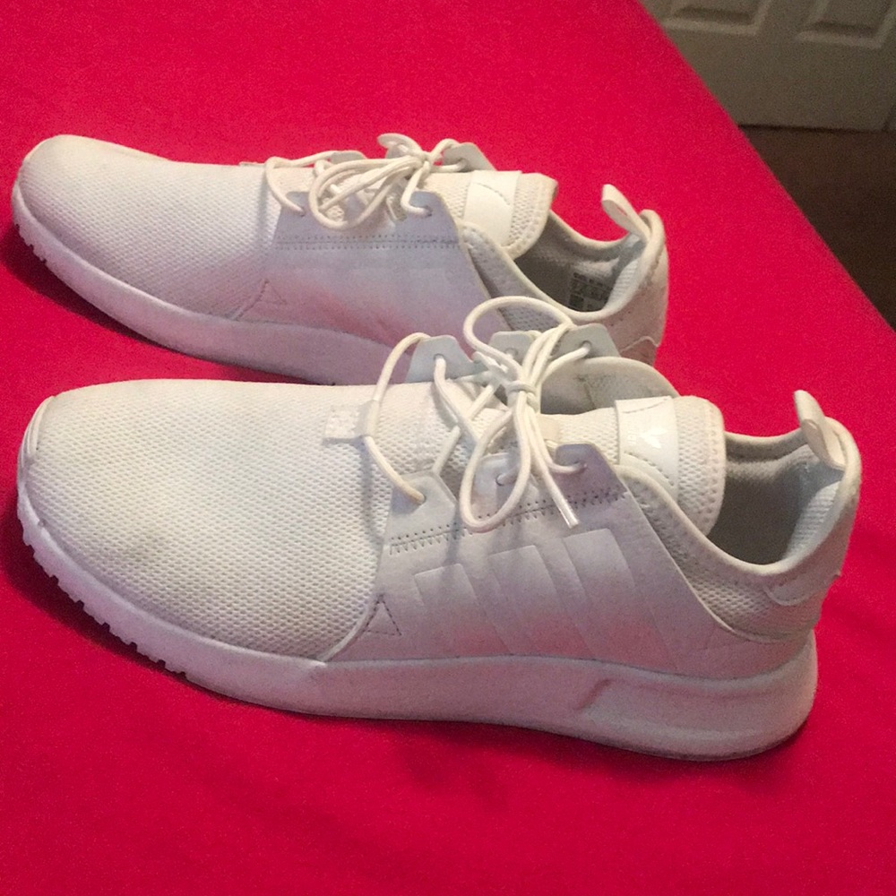 Adidas white ortholite sneakers